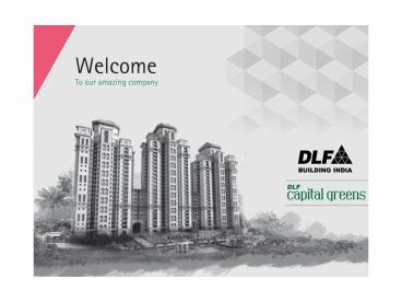 DLF Capital Greens Moti Nagar New Delhi