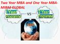 Two Year MBA and One Year MBA-MIBM GLOBAL PowerPoint PPT Presentation