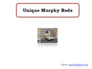 Unique Murphy Beds