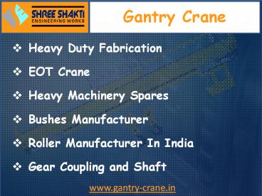 Gantry Crane