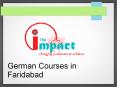 German Courses in Faridabad PowerPoint PPT Presentation
