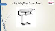 United States Steam Presses Market Report 2017