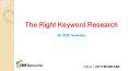 Keyword Research PowerPoint PPT Presentation
