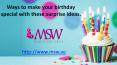 Ways to make your birthday special with these surprise ideas PowerPoint PPT Presentation
