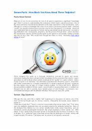 Semen Facts You Must Know !