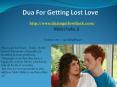 Dua for getting lost love back, +91-8264883147, Get lover back in 3 days PowerPoint PPT Presentation