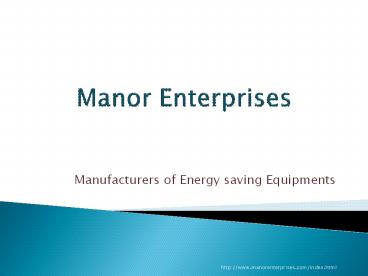 Desuperheater Water Heater, Heat Pipe Heat Exchangers, ECONET | Leading Manufacturer | Manor