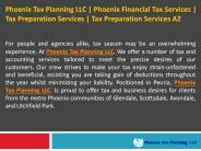 Phoenix Financial Tax Services Phoenix Tax Planning LLC