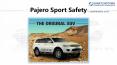 Pajero Sport Safety PowerPoint PPT Presentation