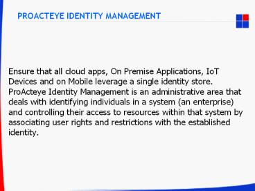 Identity management(IDM)