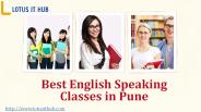 Best english speaking classes in pune
