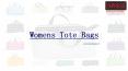 Womens Tote Bags PowerPoint PPT Presentation