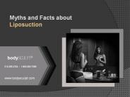 Myths and Facts about Liposuction