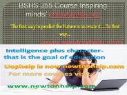 BSHS 355 Course Inspiring minds /newtonhelp.com