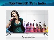 Top 5 LED TVs in India