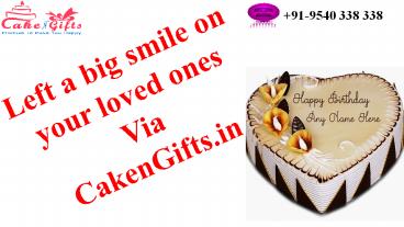 Order online Cake for your loved one
