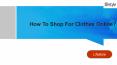 How To Shop For Clothes Online?