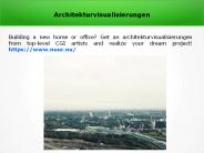 Architecture Visualisation Studio Germany