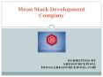 Mean Stack Development Company PowerPoint PPT Presentation