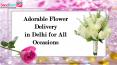 Best Online Flower Delivery in Delhi on All Occasions PowerPoint PPT Presentation