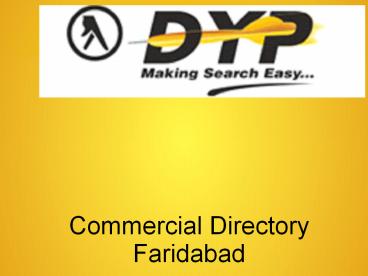 Commercial Directory Faridabad (3)