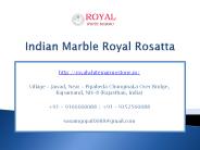Indian Marble Royal Rosatta