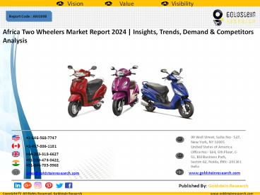 Africa Two Wheelers Market Report 2024 | Insights, Trends, Demand & Competitors Analysis (1)