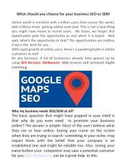 Local Seo company Melbourne