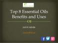 Top 8 Carrier Oils Benefits and Uses PowerPoint PPT Presentation