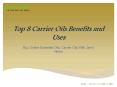 Top 8 Carrier Oils Benefits and Uses (1) PowerPoint PPT Presentation