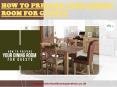 How To Prepare Your Dining Room For Guests PowerPoint PPT Presentation