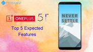 Top 5 expected features of OnePlus 5T
