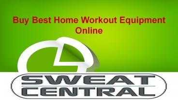 Home Workout Equipment