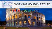 Working Holiday Italy Visa - Working Holiday
