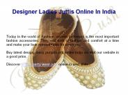 Designer Ladies Juttis Online In India