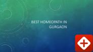 Best homeopath in gurgaon