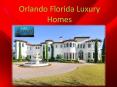 Orlando Florida Luxury Homes