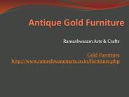 Antique Gold Furniture