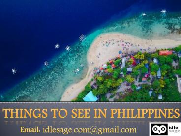 Things to see in Philippines