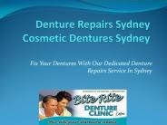 Emergency Cosmetic Dentures Repairs Service Sydney