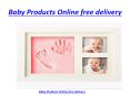 Baby Products Online free delivery
