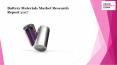 Battery materials market research report 2017 PowerPoint PPT Presentation