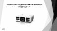 Laser Projectors Market Research Report 2017 PowerPoint PPT Presentation