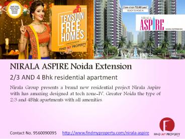 Nirala Aspire Sector 16 Noida Extension