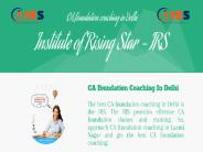 CA Foundation coaching in Delhi | CA Foundation Coaching
