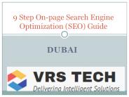 onpage seo services in dubai