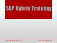 SAP Hybris Online Training