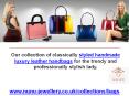 Handmade Luxury Leather Handbags Online UK – NuNu Jewellery (1) PowerPoint PPT Presentation