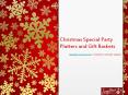 Christmas Special Party Platter and Gift Basket PowerPoint PPT Presentation