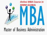 Online MBA Course in MIBM GLOBAL